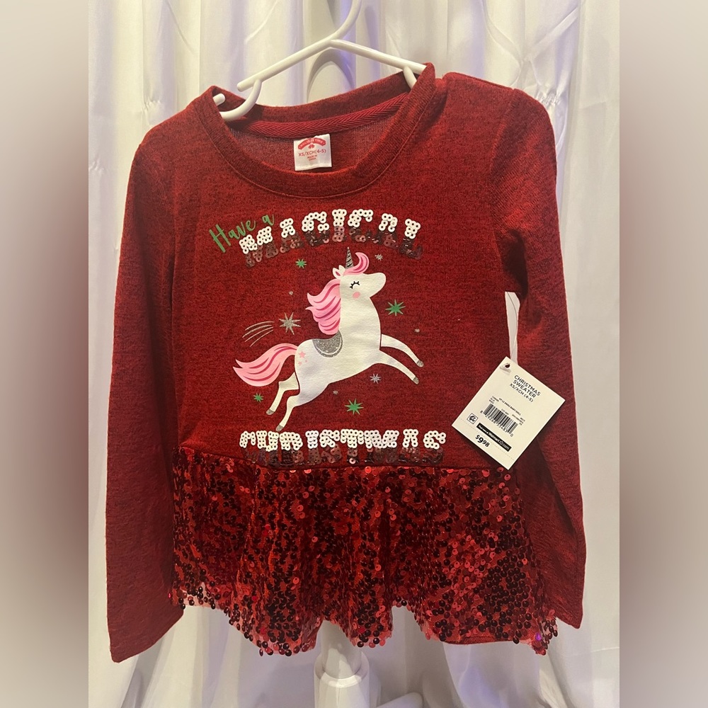 NWT Unicorn Have a Magical Christmas Sweater 🦄
